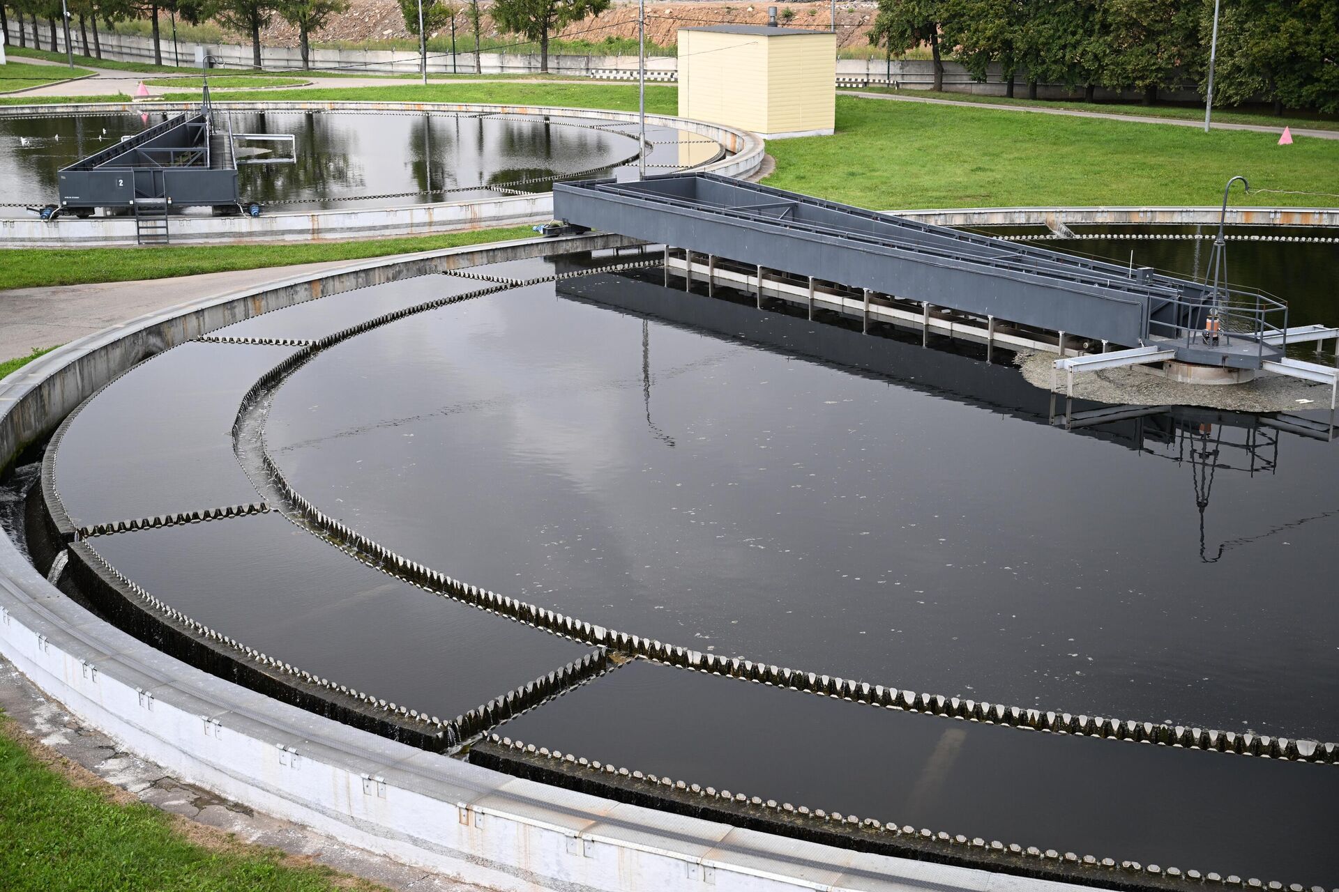 Курьяновские очистные сооружения на юго-востоке Москвы - РИА Новости, 1920, 16.12.2025