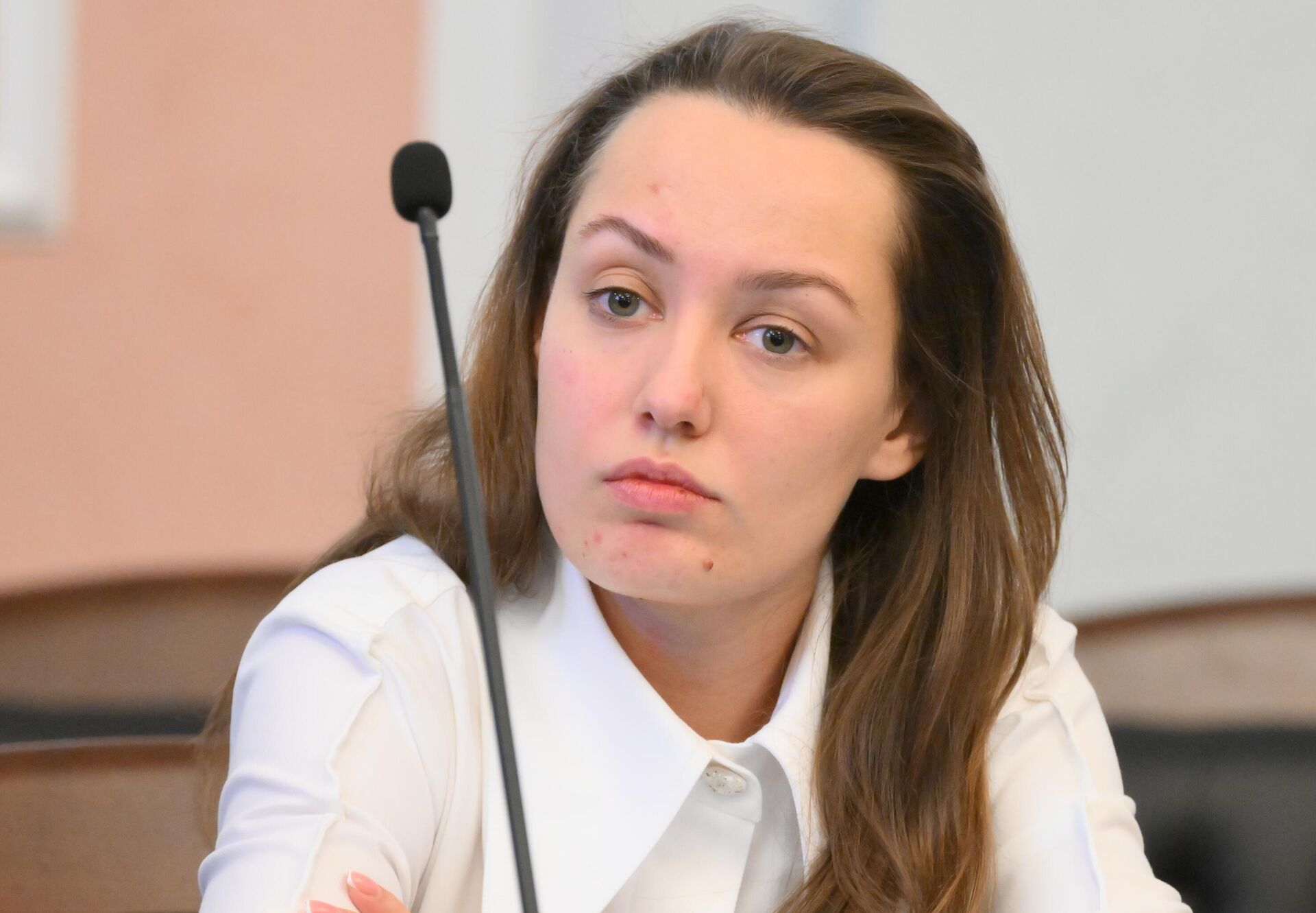 Адвокат Ларисы Долиной Мария Пухова в Верховном суде России в Москве Адвокат Ларисы Долиной Мария Пухова в Верховном суде России в Москве - РИА Новости, 1920, 16.12.2025