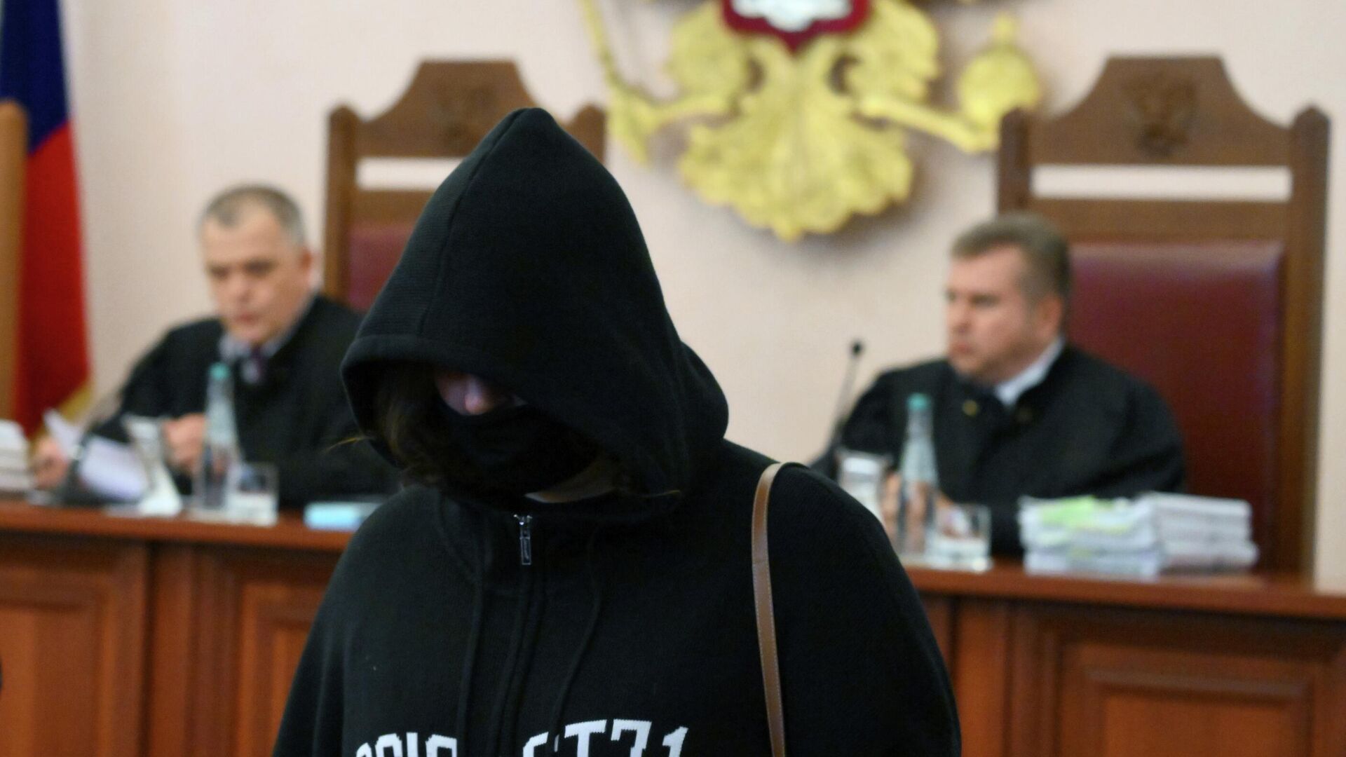 Покупательница квартиры певицы Ларисы Долиной Полина Лурье в Верховном суде России Покупательница квартиры певицы Ларисы Долиной Полина Лурье в Верховном суде России - РИА Новости, 1920, 16.12.2025