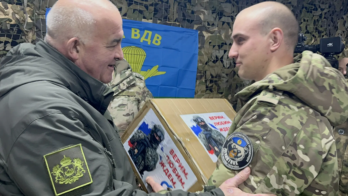 Губернатор Костромской области Сергей Ситников в зоне СВО - РИА Новости, 1920, 16.12.2025