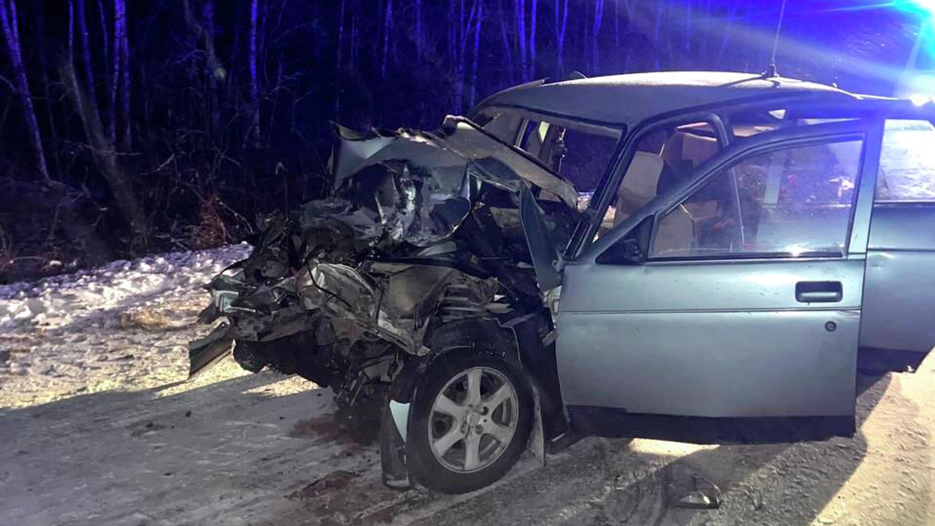 ДТП в Щербакульском районе Омской области - РИА Новости, 1920, 17.12.2025