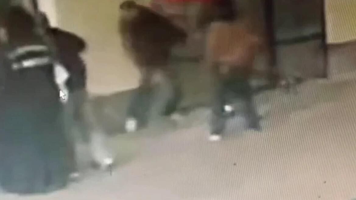 Кадр видео нападения на двух прохожих в Москве - РИА Новости, 1920, 17.12.2025