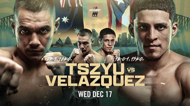 Постер боя Тима Цзю против Веласкеса - РИА Новости, 1920, 17.12.2025