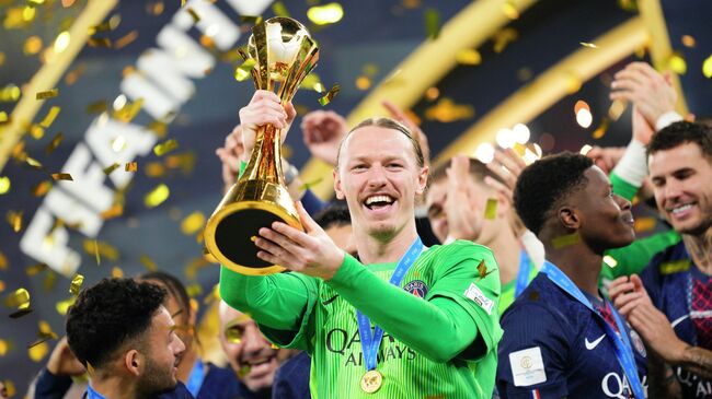 Российский голкипер ПСЖ Матвей Сафонов Российский голкипер ПСЖ Матвей Сафонов