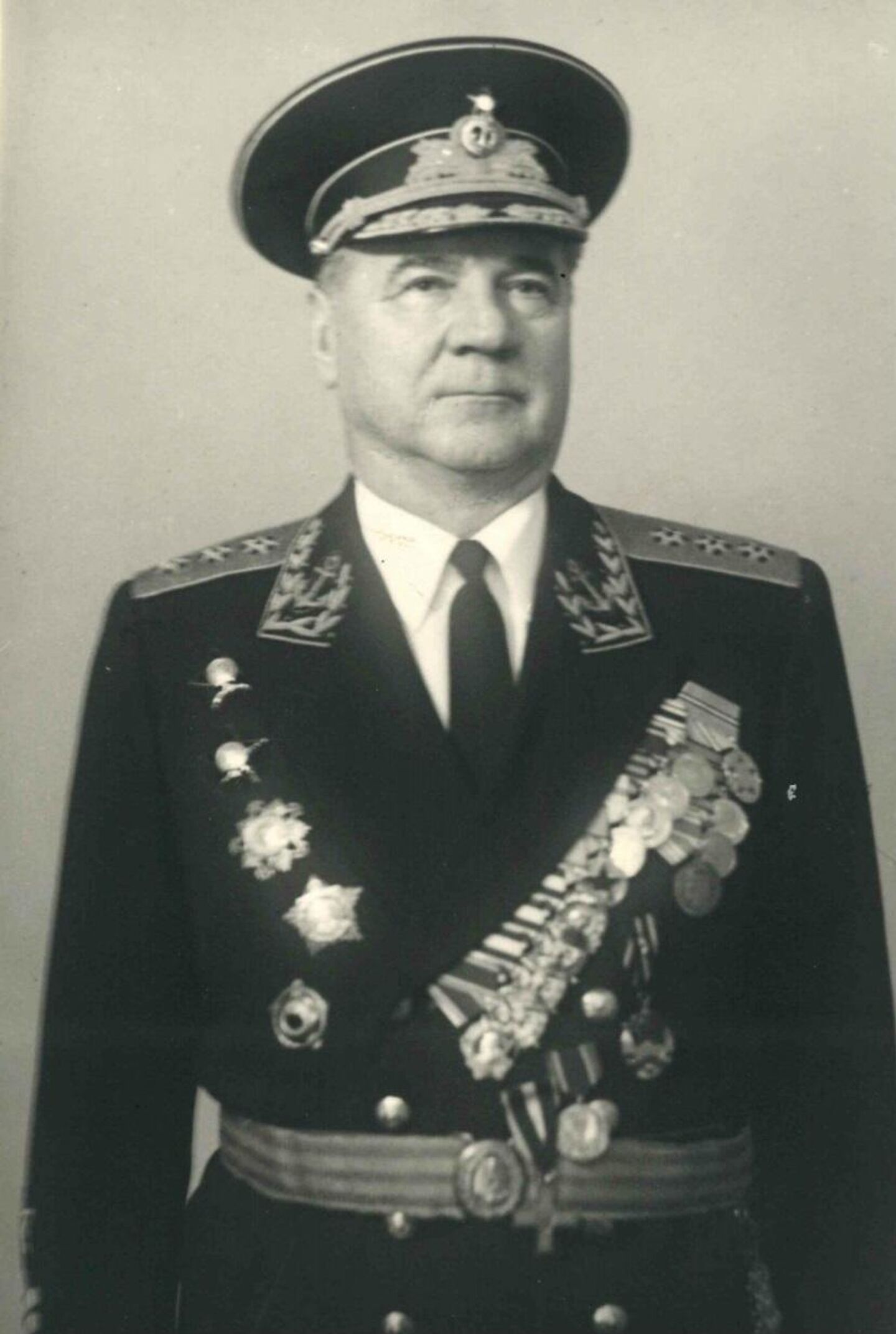 Николай Харламов в должности командующего Балтийским флотом