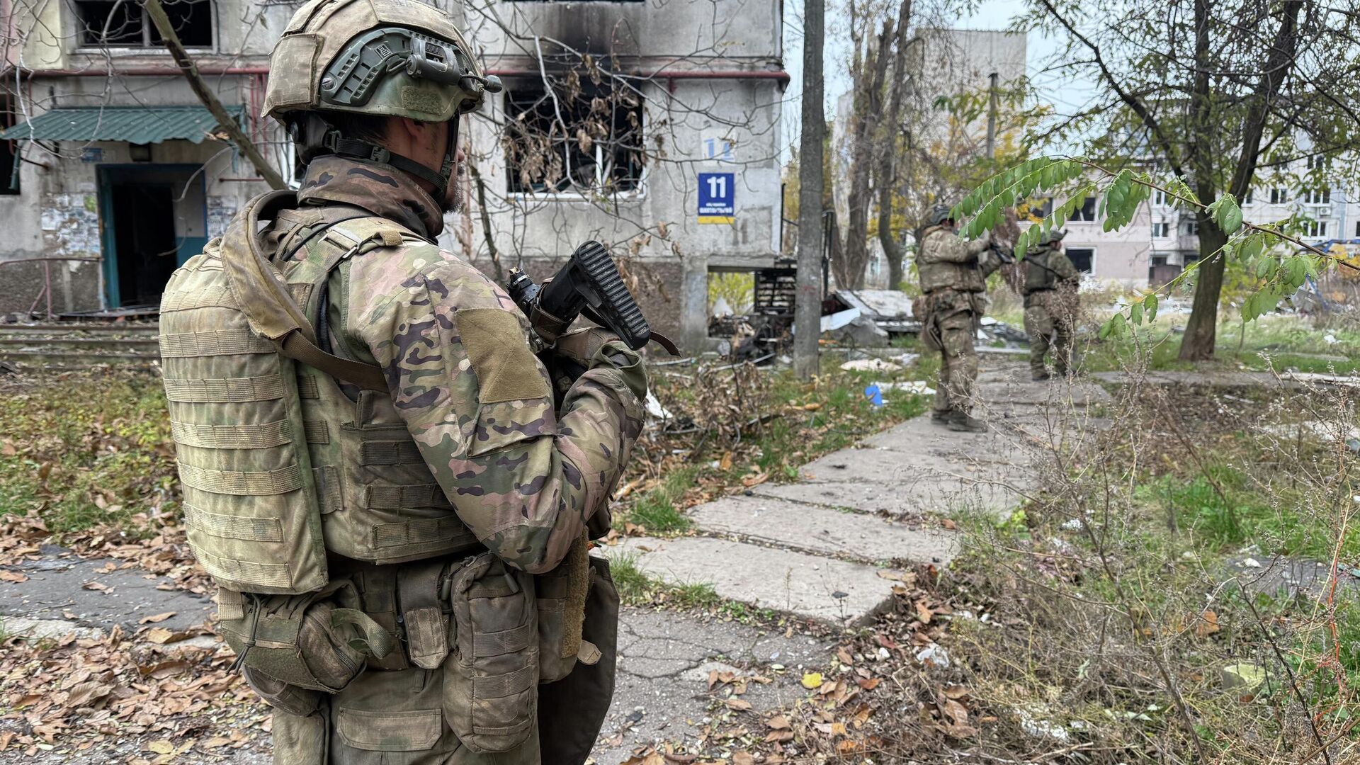 Освобожденный российскими военными Красноармейск в ДНР - РИА Новости, 1920, 19.12.2025