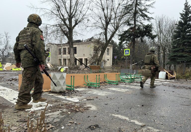 Освобожденный российскими военными Красноармейск в ДНР