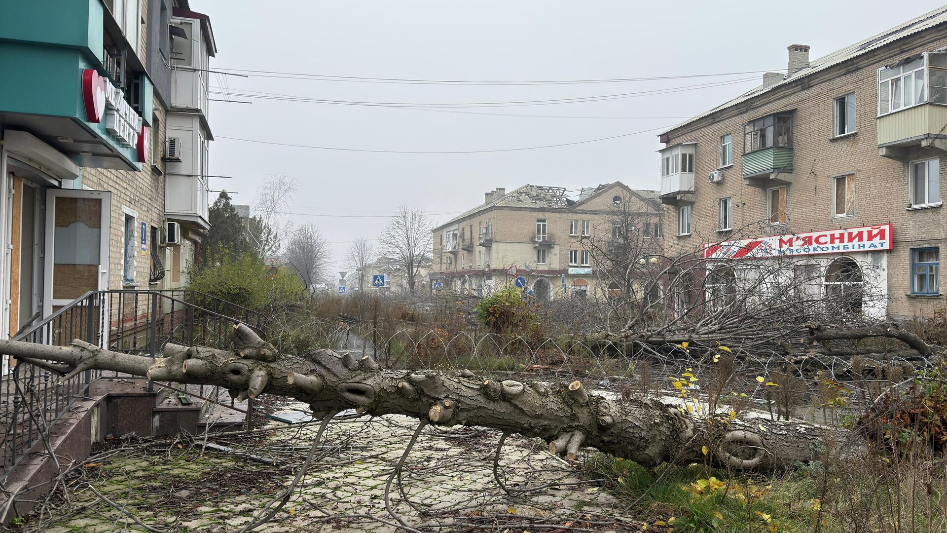 Освобожденный российскими военными Красноармейск в ДНР - РИА Новости, 1920, 19.12.2025