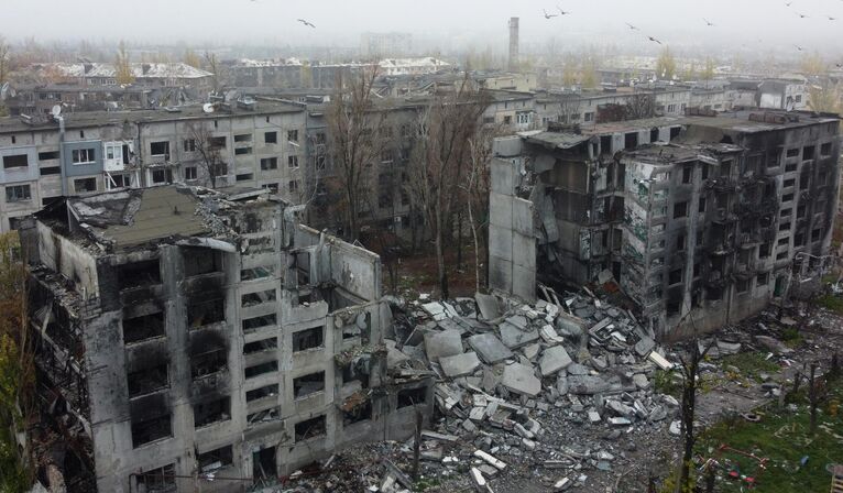 Освобожденный российскими военными Красноармейск