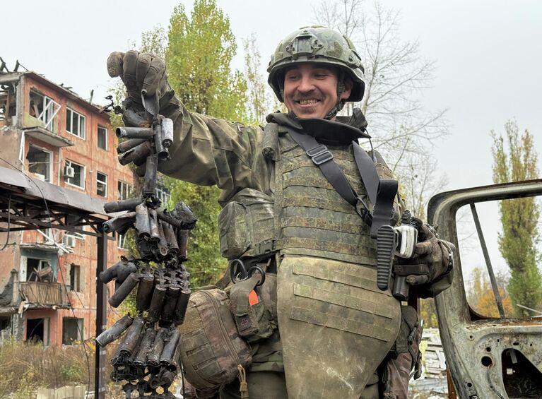 Военнослужащие Вооруженных сил РФ в Красноармейске