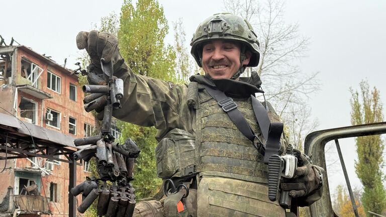 Военнослужащие Вооруженных сил РФ в Красноармейске