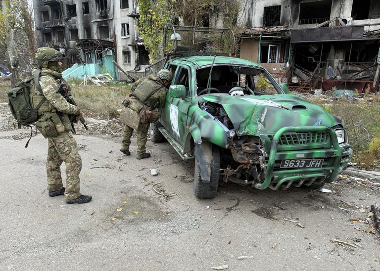 Военнослужащие Вооруженных сил РФ в Красноармейске