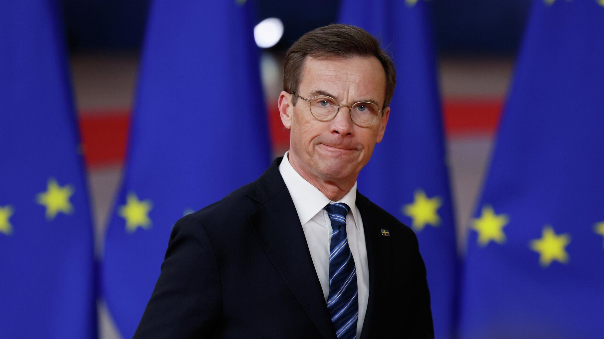 Премьер-министр Швеции Ульф Кристерссон на саммите ЕС в Брюссель Премьер-министр Швеции Ульф Кристерссон на саммите ЕС в Брюссель - РИА Новости, 1920, 19.12.2025