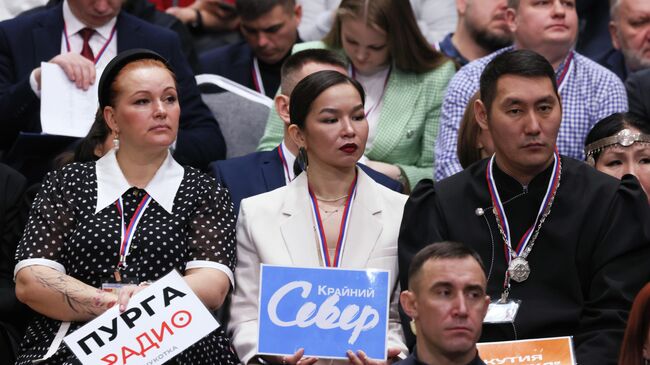 Журналисты во время специальной программы Итоги года с Владимиром Путиным в Москве