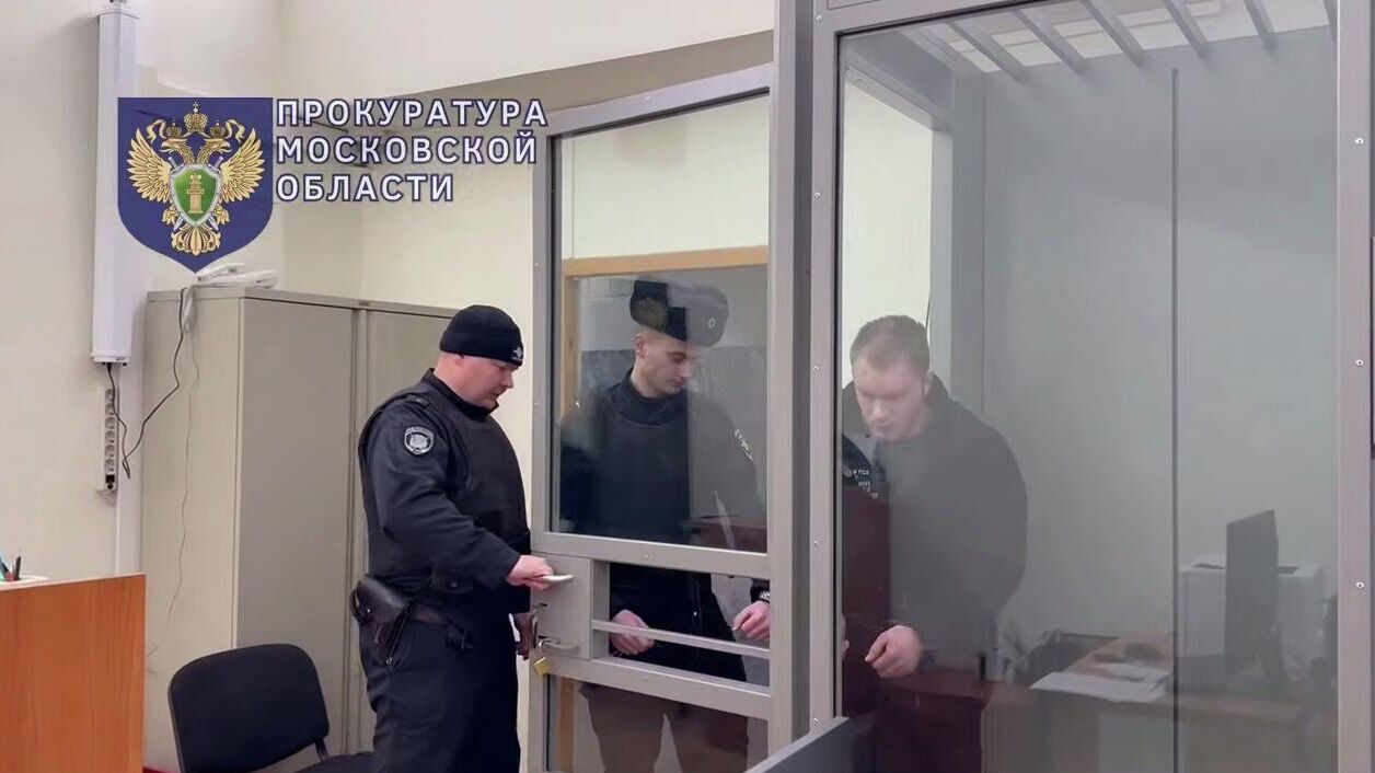 Водитель, наехавший на сотрудника ДПС в Домодедово, во время избрания меры пресечения. Кадр видео Водитель, наехавший на сотрудника ДПС в Домодедово, во время избрания меры пресечения. Кадр видео - РИА Новости, 1920, 20.12.2025