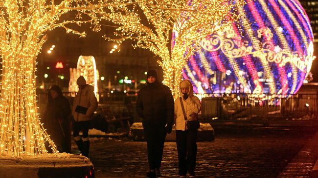 Предновогодняя Москва