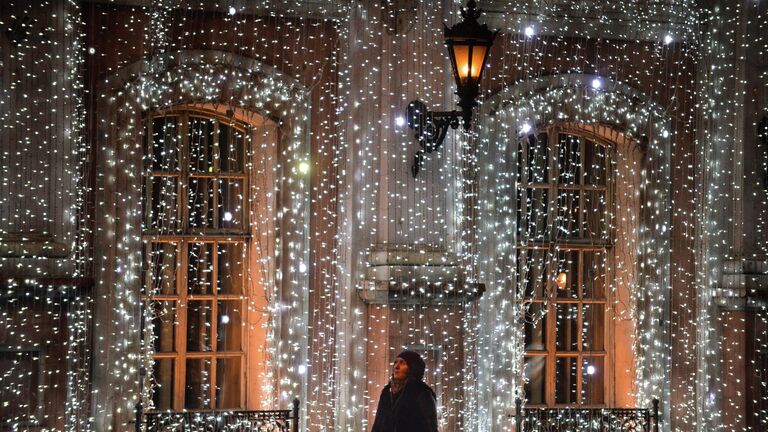 Новогодняя иллюминация в Москве (2015)