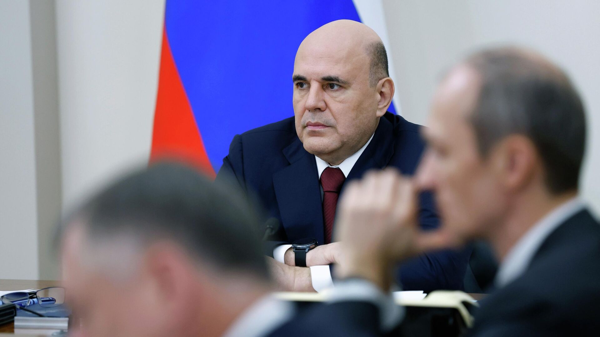 Председатель правительства РФ Михаил Мишустин проводит совещание с вице-премьерами РФ. 22 декабря 2025 - РИА Новости, 1920, 22.12.2025
