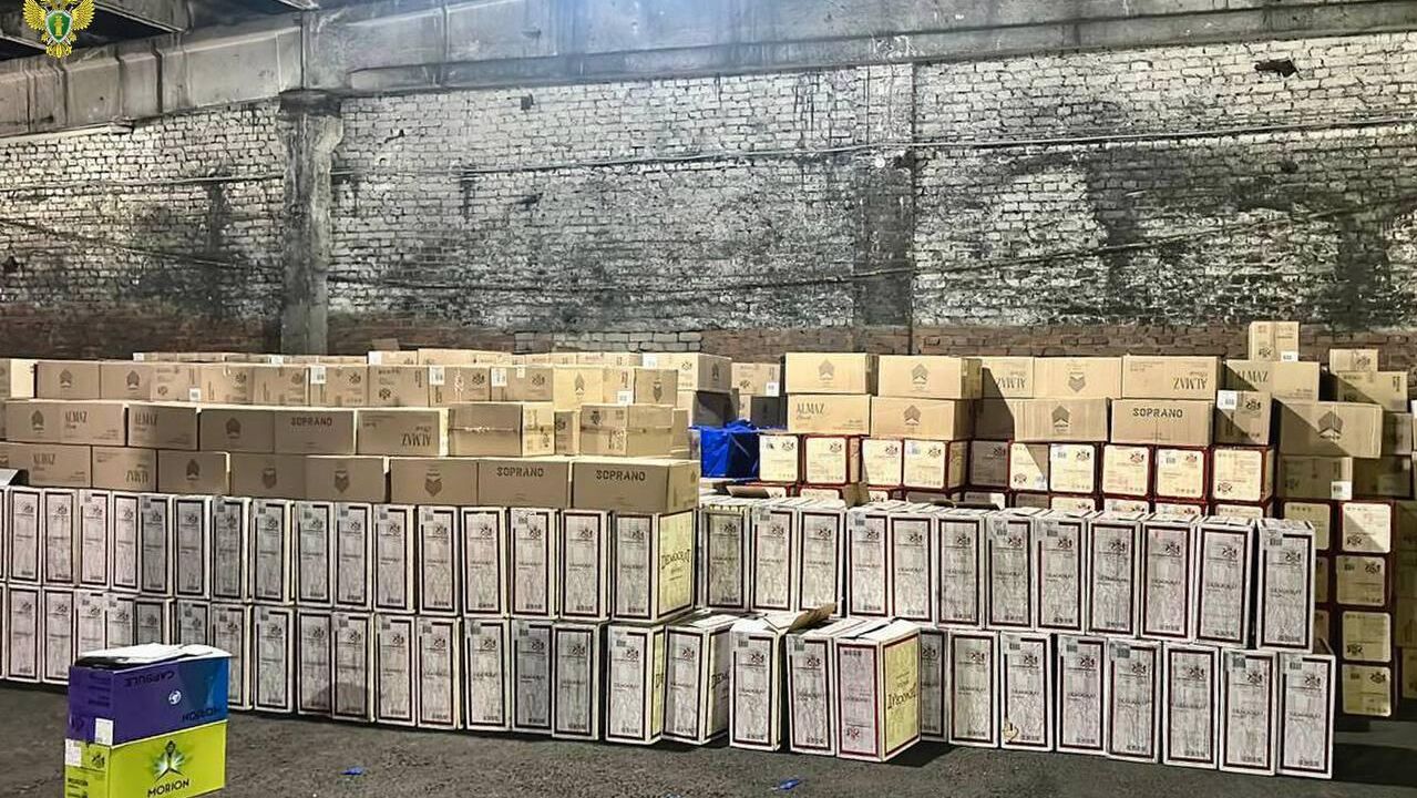 Немаркированная табачная продукция, которую незаконно перевез в Россию 46-летний Антон Гросу - РИА Новости, 1920, 22.12.2025