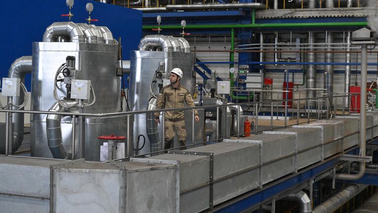 Второй энергоблок Красноярской ТЭЦ-3