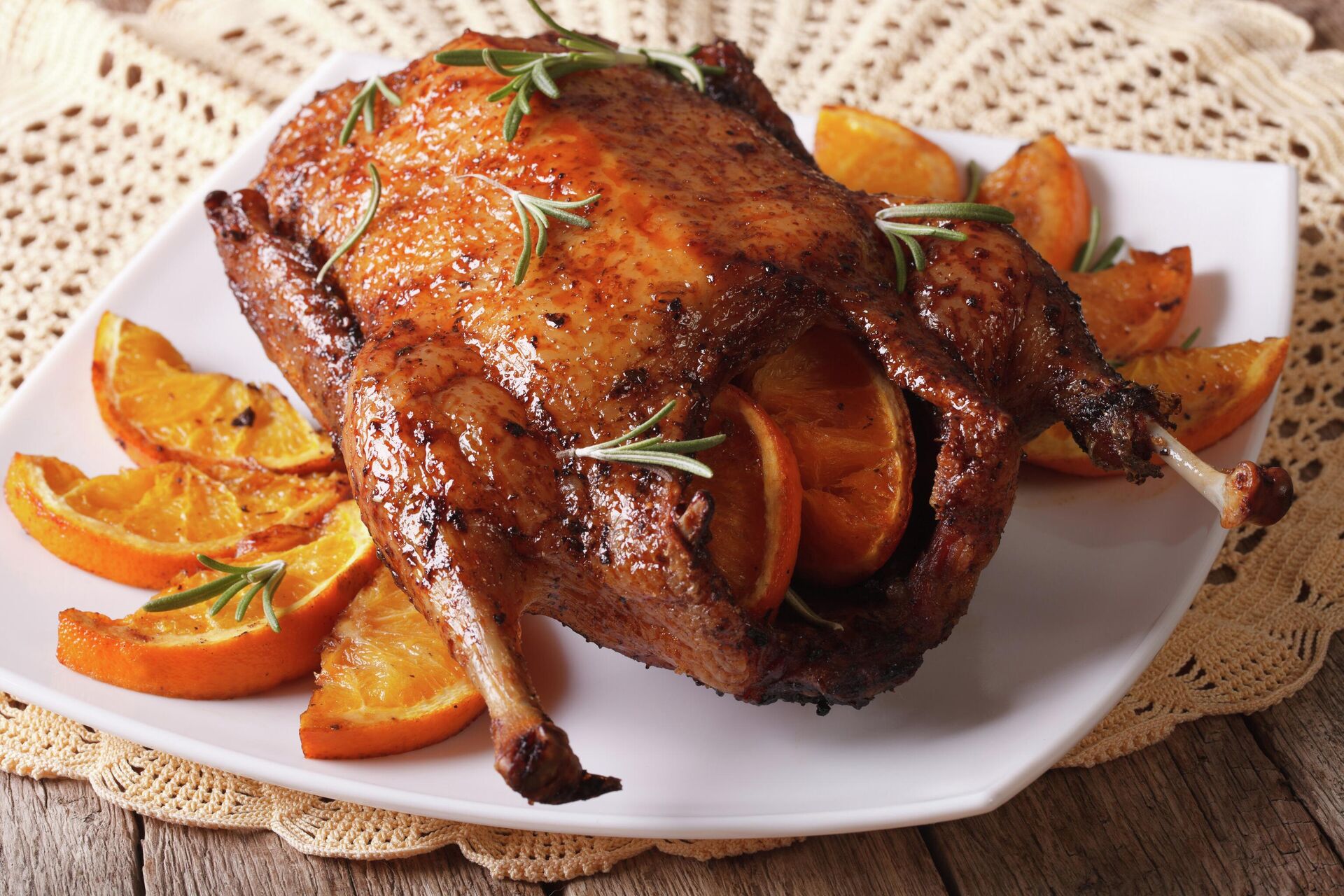 Утка с апельсинами - РИА Новости, 1920, 22.12.2025