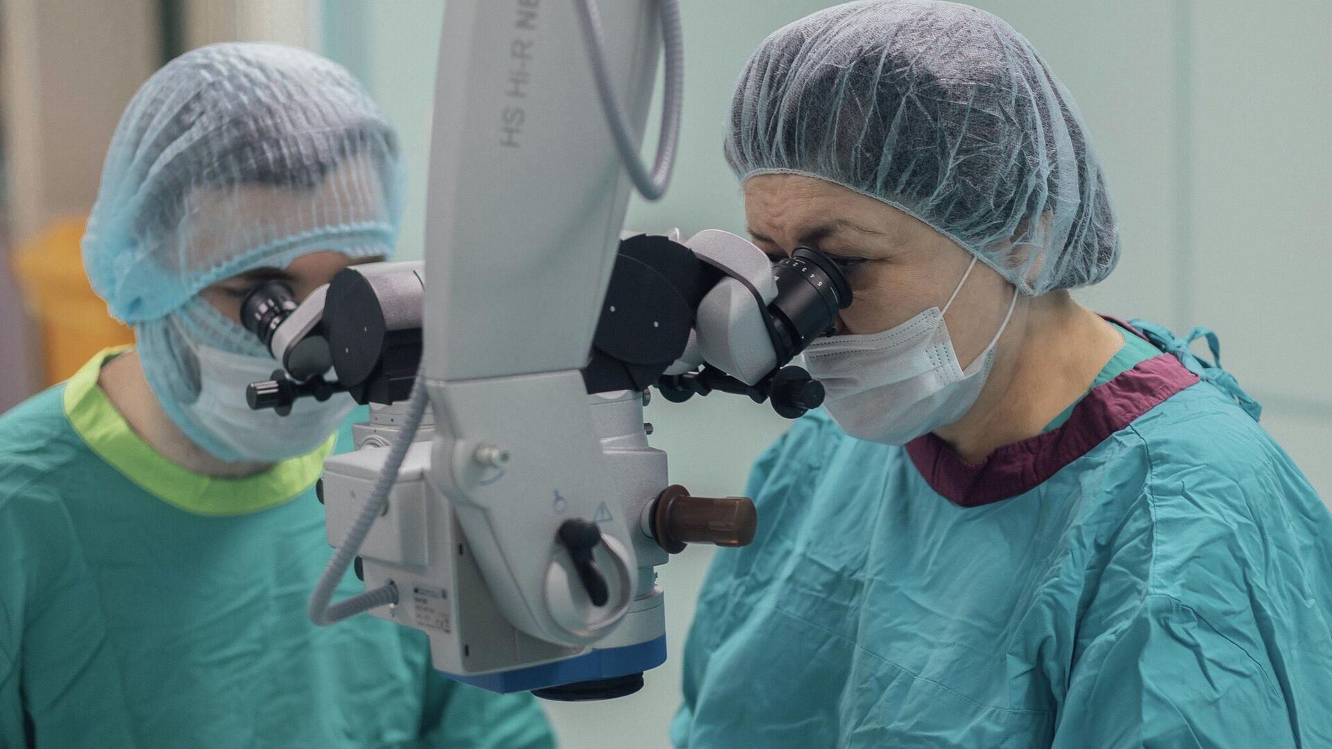 Гульжияна Аржиматова во время операции - РИА Новости, 1920, 23.12.2025