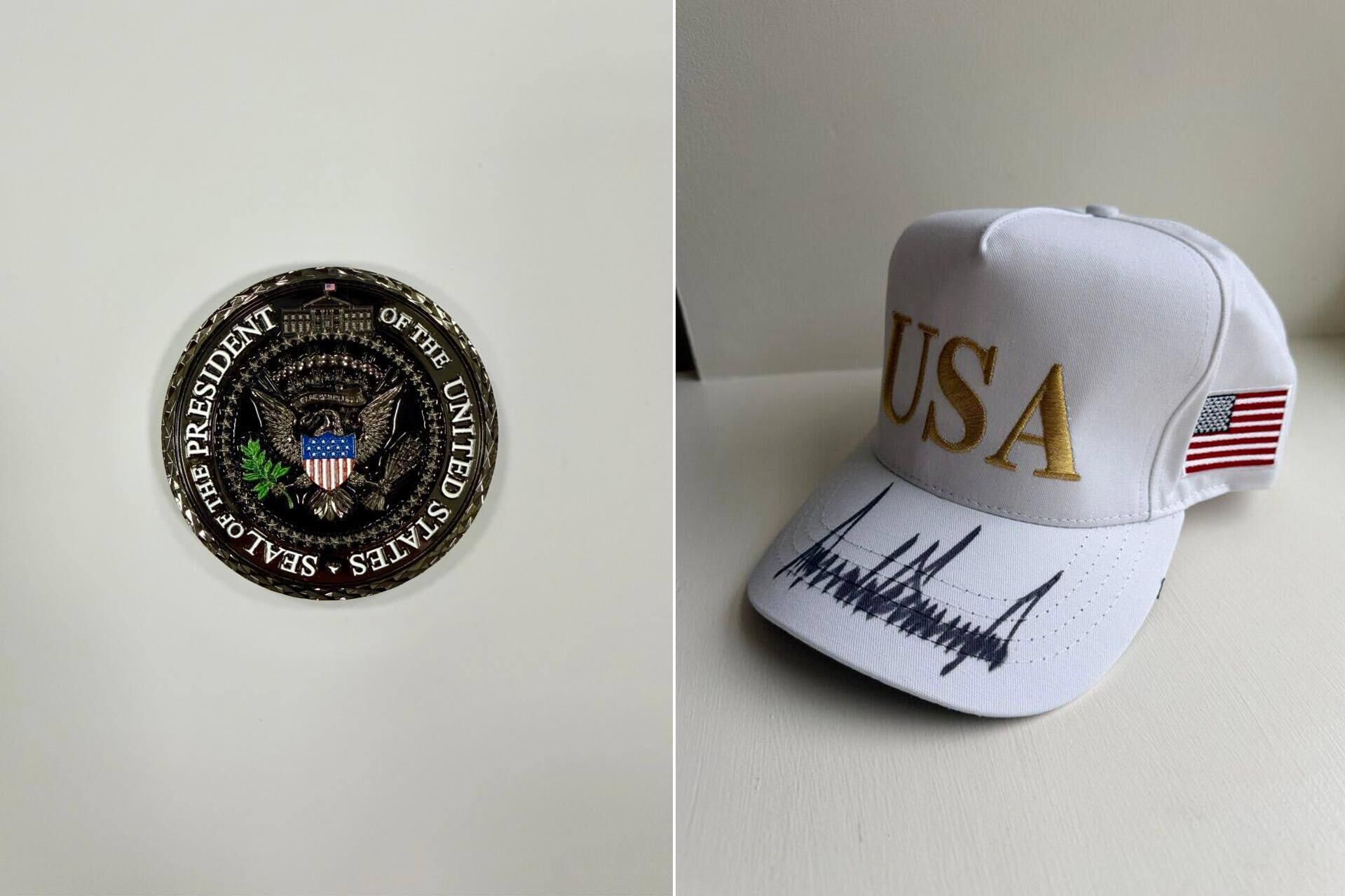 Подарки, направленные Дональдом Трампом Касым-Жомарту Токаеву - РИА Новости, 1920, 23.12.2025