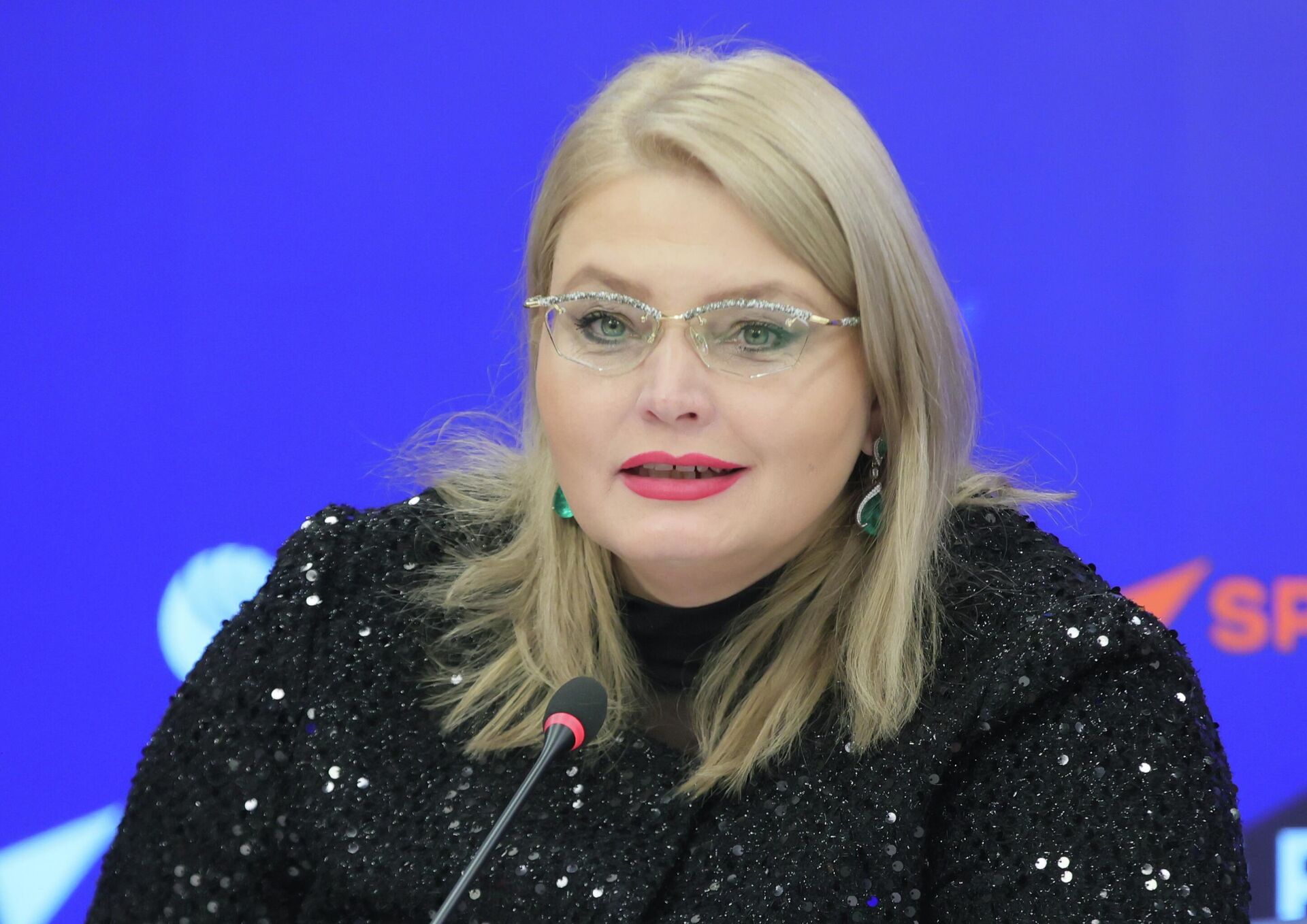 Автор идеи и продюсер Юбилейной Ёлки в Колонном Зале Дома Союзов, генеральный директор АНО Агентство по международным проектам в области культуры, образования и спорта Ирина Гурницкая - РИА Новости, 1920, 23.12.2025