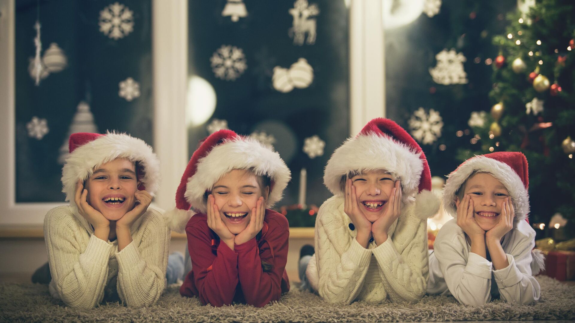 Дети на Новый год - РИА Новости, 1920, 23.12.2025