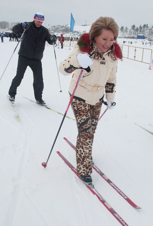 Всероссийская массовая лыжная гонка Лыжня России-2010