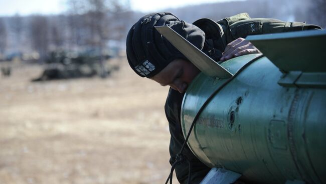 Учения войск ПВО Восточного военного округа. Архивное фото