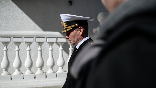 Главнокомандующий Военно-морскими силами Украины Сергей Гайдук