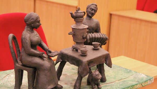 Скульптуру Тульское чаепитие установят в Туле. Событийное фото.