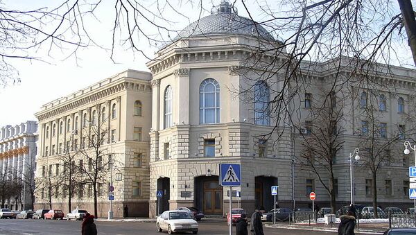 Здание исполкома СНГ в Минске. Архивное фото