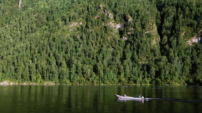 Река Енисей. Архивное фото