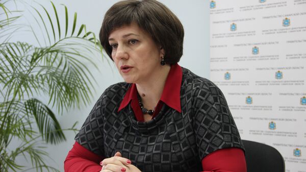 Министр социально-демографической и семейной политики Самарской области Марина Антимонова