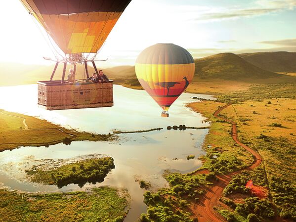 Воздушные шары над ЮАР