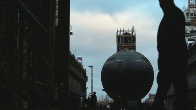 Дизель-электрическая подводная лодка Новороссийск. Архивное фото