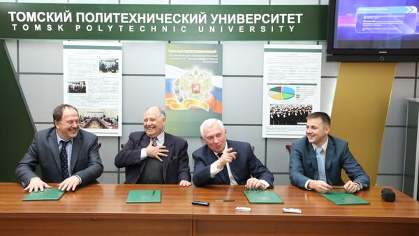 Томский политехнический университет подписал соглашение о создании водного консорциума с двумя институтами СО РАН и с компанией ООО Сибстройнефтегаз