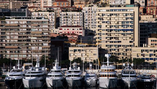Яхты в порту Монте-Карло