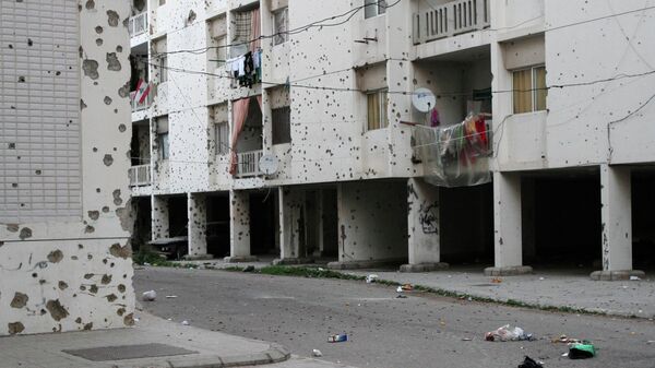 На месте столкновений в ливанском городе Триполи