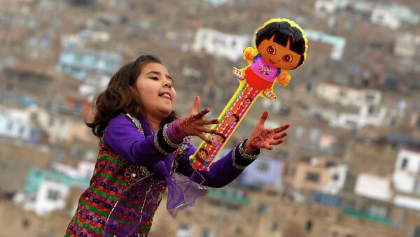 Празднование Навруза в Кабуле, Афганистан