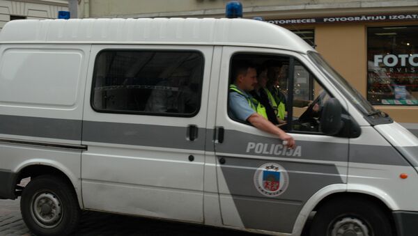 Рижская полиция. Архивное фото