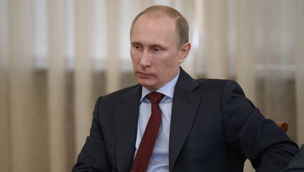 В.Путин провел встречу с членами Совета палаты Совета Федерации