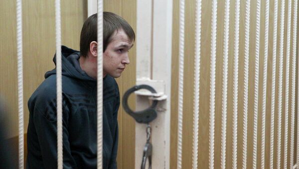 Суд над Николаем Ковалевичем, предполагаемым убийцей томской студентки, архивное фото