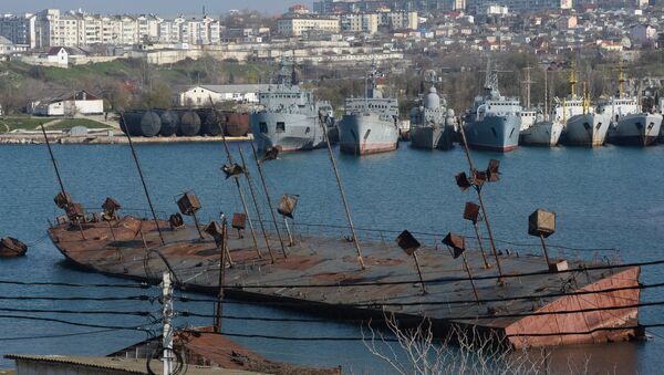 Корабли в Стрелецкой бухте Севастополя