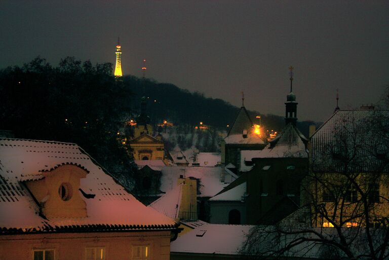 Петршинская башня в Праге