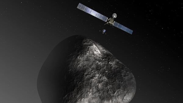 Высадка модуля Фила на ядро кометы Чурюмова-Герасименко