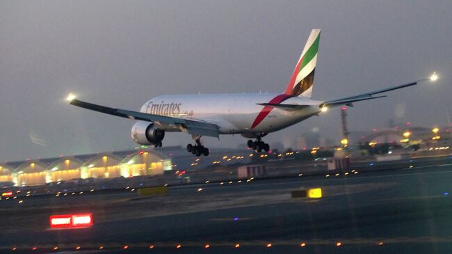 Самолет авиакомпании Emirates. Архивное фото