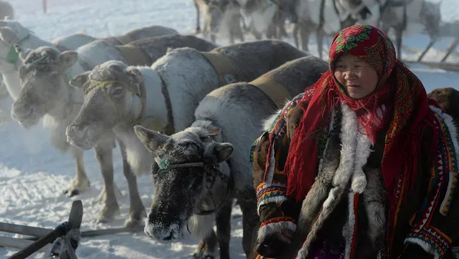 Праздник День оленевода. Архивное фото